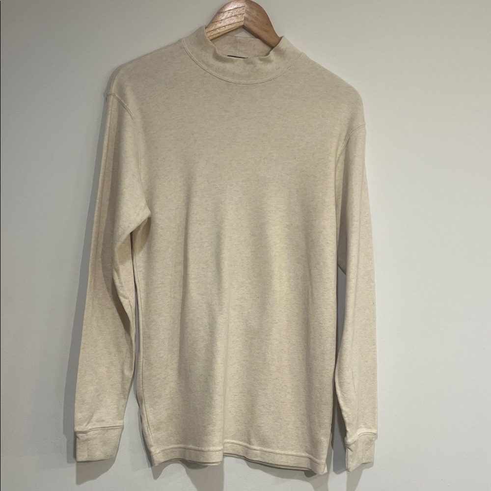 Croft & Barrow Men's Beige Crewneck Sweater